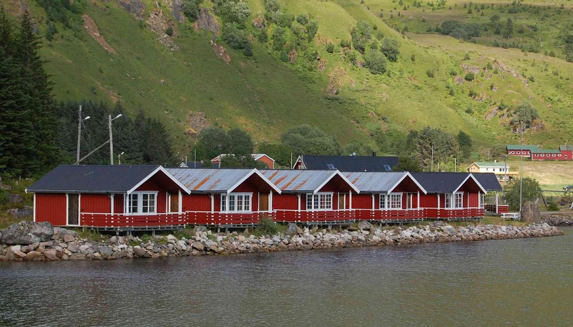 Brustranda Fjordcamping Valberg Exteriör bild
